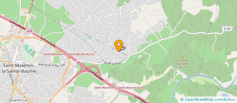 localisation de l'entreprise 485 015 556   SAINT-MAXIMIN-LA-SAINTE-BAUME