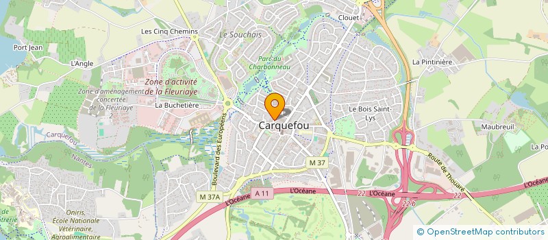 localisation de l'entreprise 485 028 120   CARQUEFOU
