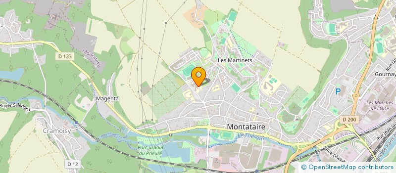 localisation de l'entreprise 485 066 575   CORBIE