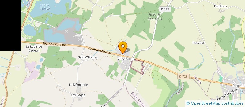 localisation de l'entreprise 485 097 471   SAINTE-GEMME