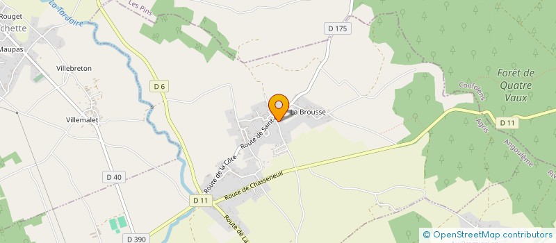 localisation de l'entreprise 485 121 172   TAPONNAT-FLEURIGNAC