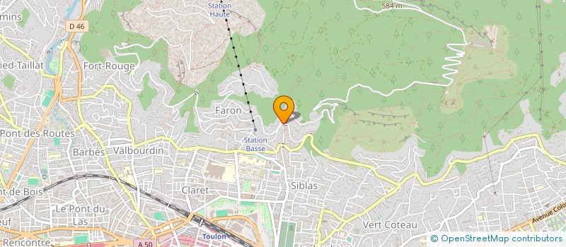 localisation de l'entreprise 485 131 866   TOULON