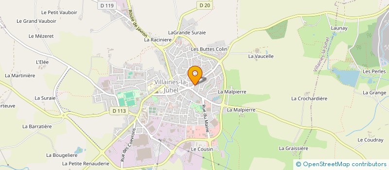 localisation de l'entreprise 485 152 854 à VILLAINES-LA-JUHEL