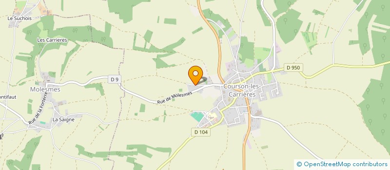 localisation de l'entreprise 485 164 206   COURSON-LES-CARRIERES