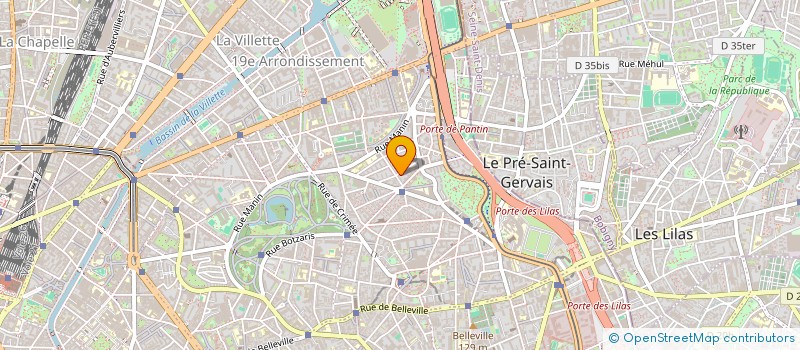 localisation de l'entreprise 485 239 115   PARIS