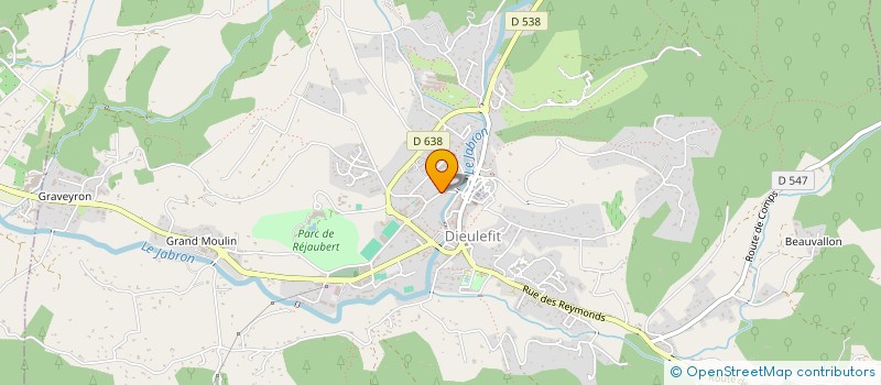 localisation de l'entreprise 485 287 403   DIEULEFIT