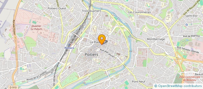 localisation de l'entreprise 485 321 004   POITIERS