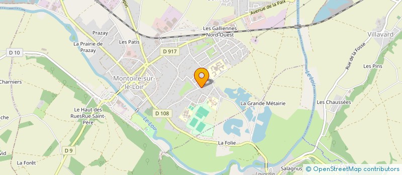 localisation de l'entreprise 485 321 590 à MONTOIRE-SUR-LE-LOIR