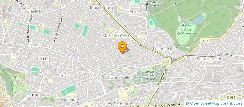 localisation de l'entreprise 485 344 170  à LE HAVRE