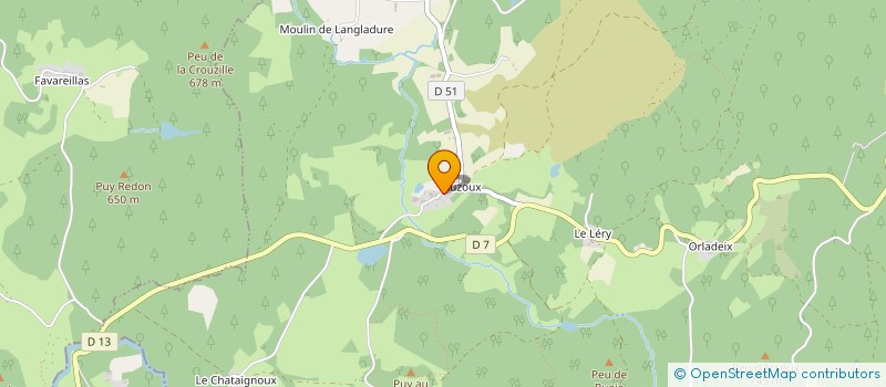 localisation de l'entreprise 485 353 866   ROYERE-DE-VASSIVIERE