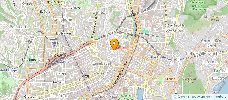 localisation de l'entreprise 485 378 632 à NICE