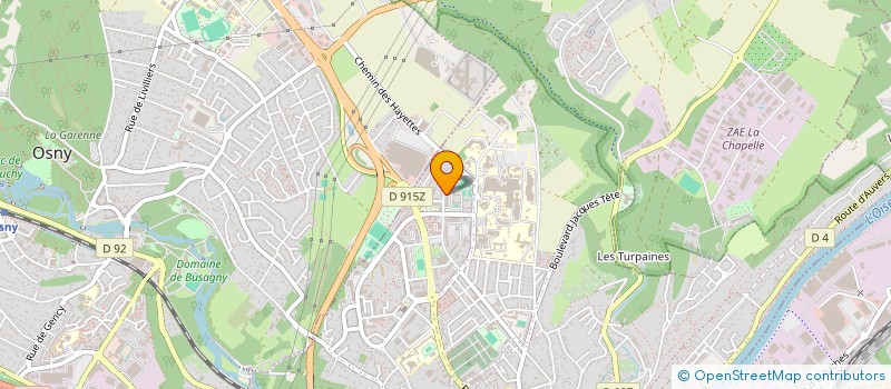localisation de l'entreprise 485 385 801 à OSNY