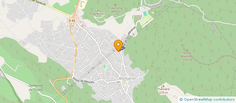 localisation de l'entreprise 487 433 823 à BRIGNOLES