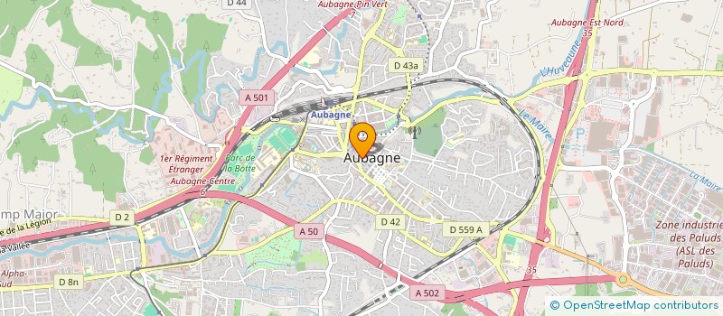 localisation de l'entreprise 487 438 988   PLAN-D'AUPS-SAINTE-BAUME