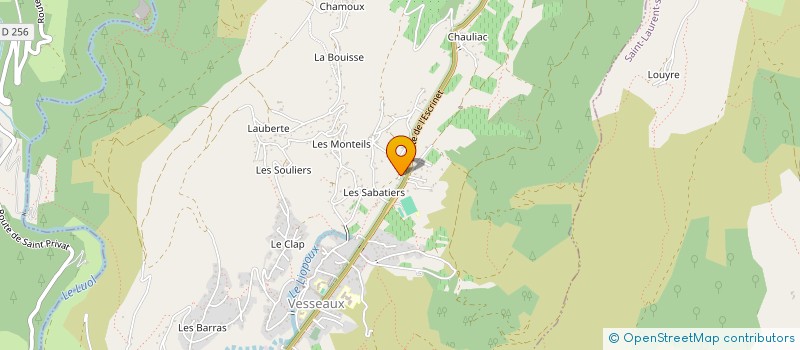 localisation de l'entreprise 487 459 224   VALS-LES-BAINS