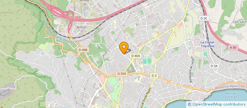 localisation de l'entreprise 487 466 583 à LA DESTROUSSE