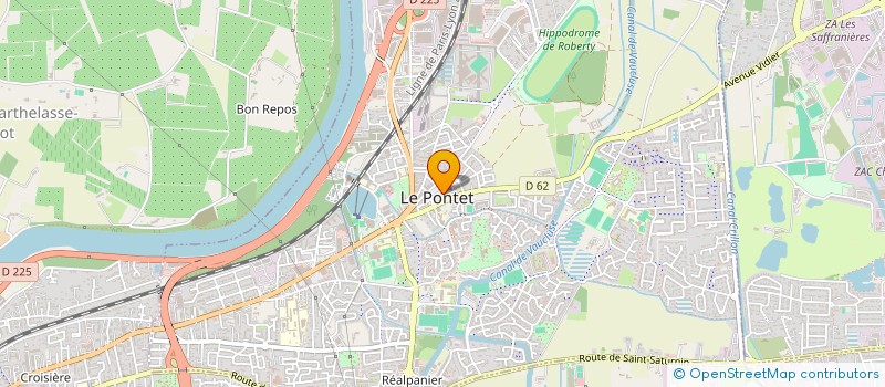 localisation de l'entreprise 487 479 065   LE PONTET