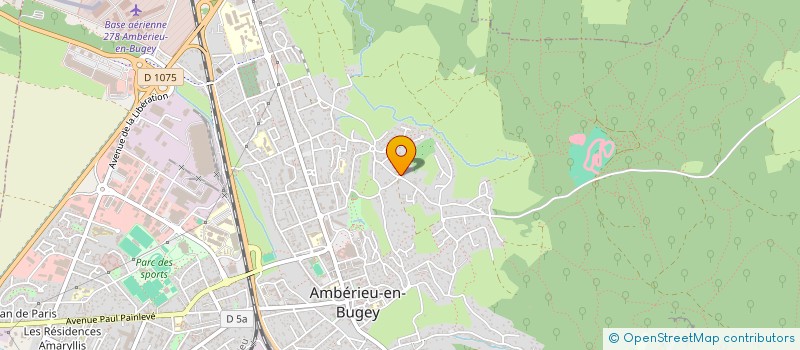 localisation de l'entreprise 487 484 735   AMBERIEU-EN-BUGEY