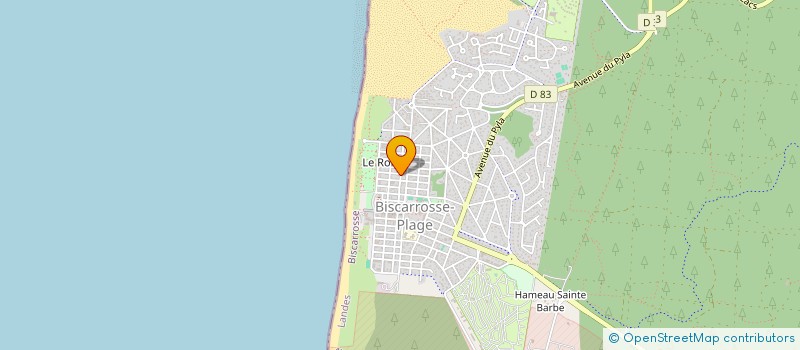 localisation de l'entreprise 487 491 805   BISCARROSSE