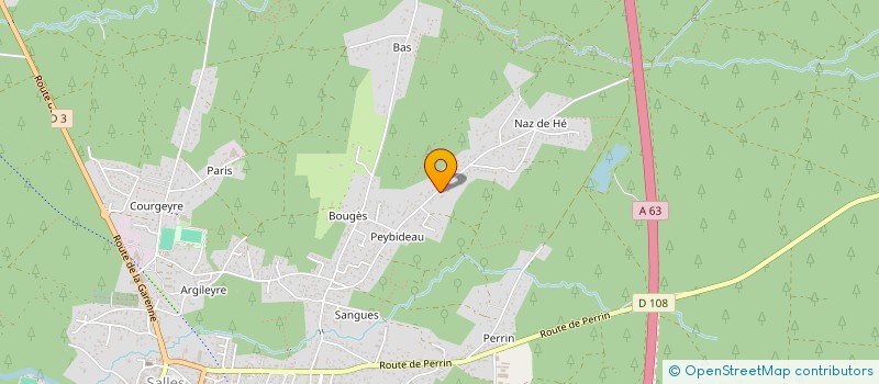 localisation de l'entreprise 487 545 881   SALLES