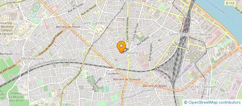 localisation de l'entreprise 487 568 727 à BORDEAUX