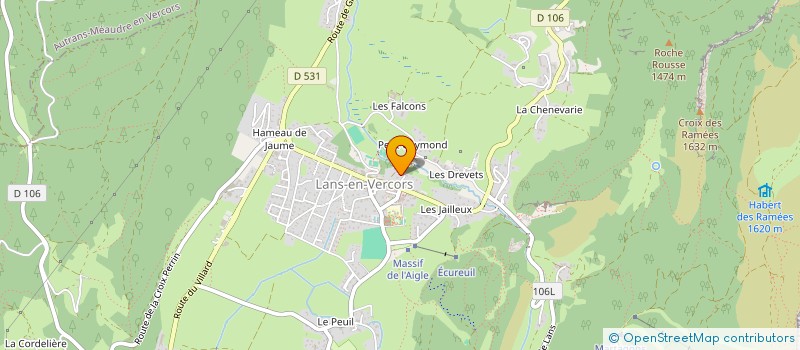 localisation de l'entreprise 487 589 038   LANS-EN-VERCORS