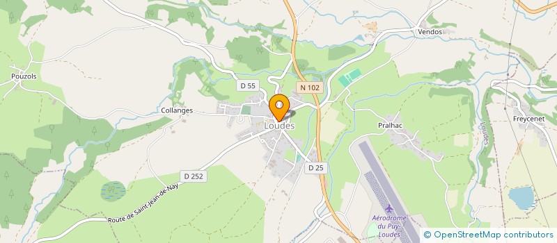 localisation de l'entreprise 487 619 330   LOUDES