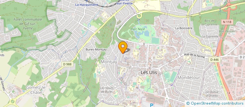 localisation de l'entreprise 487 650 525   BURES-SUR-YVETTE