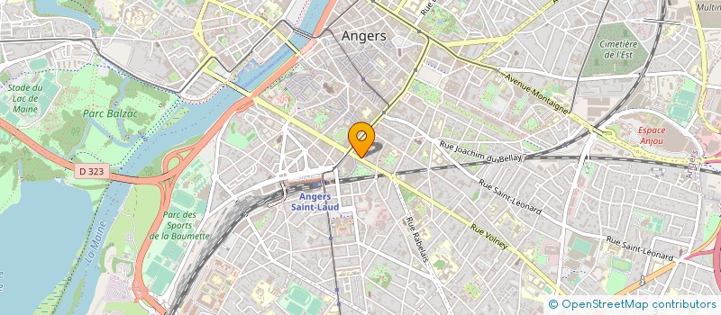 localisation de l'entreprise 487 677 056  à ANGERS
