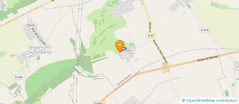 localisation de l'entreprise 487 708 687   METZ