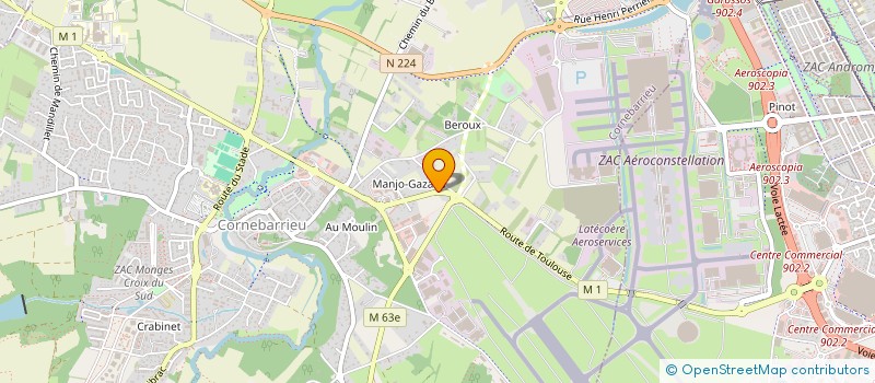 localisation de l'entreprise 487 750 325   MONDONVILLE