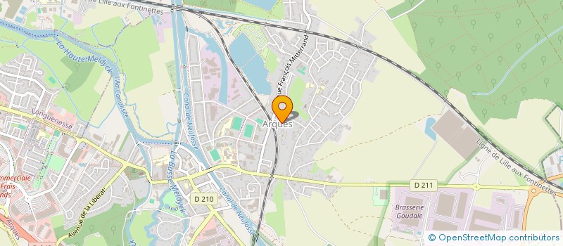 localisation de l'entreprise 487 780 983   ARQUES