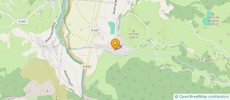 localisation de l'entreprise 487 804 197   ACCOUS