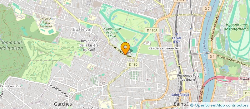 localisation de l'entreprise 487 819 278   GARCHES