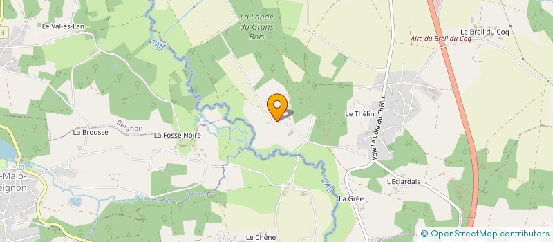 localisation de l'entreprise 487 853 293   PLELAN-LE-GRAND