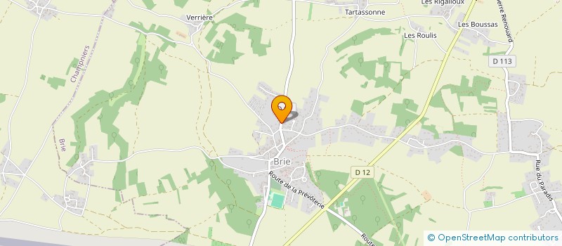 localisation de l'entreprise 487 885 998   BRIE