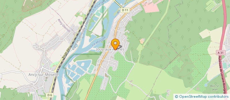 localisation de l'entreprise 487 903 734   JOUY-AUX-ARCHES