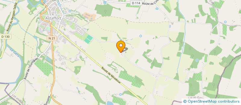 localisation de l'entreprise 487 920 860   ASTAFFORT