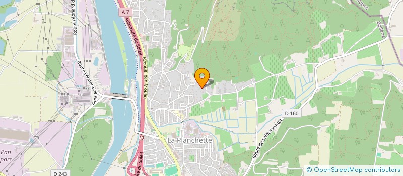 localisation de l'entreprise 487 955 908   BOLLENE