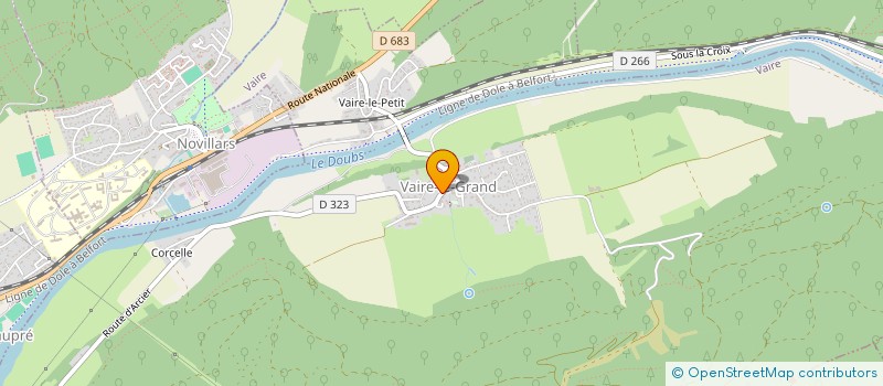 localisation de l'entreprise 487 956 971   BESANCON