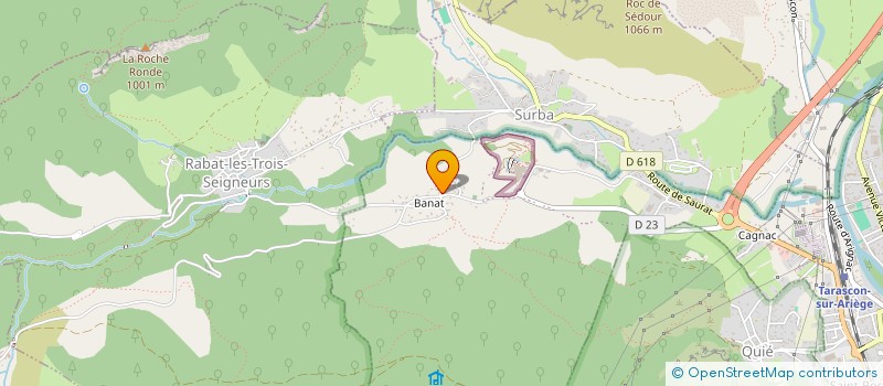localisation de l'entreprise 487 966 178 à TARASCON-SUR-ARIEGE