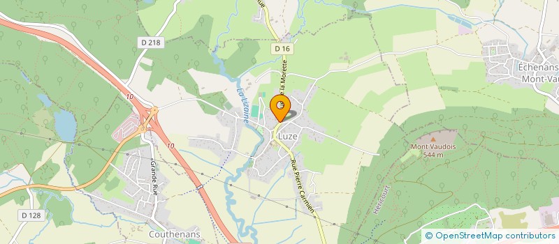 localisation de l'entreprise 487 982 373   LUZE