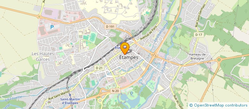 localisation de l'entreprise 487 986 036 à ETAMPES