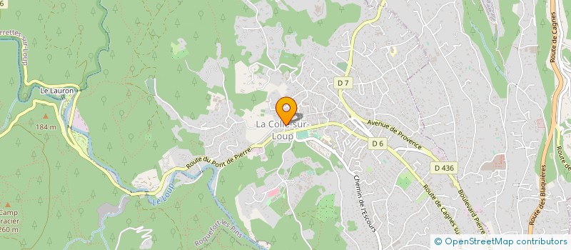 localisation de l'entreprise 487 994 782 à LA COLLE-SUR-LOUP