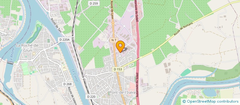 localisation de l'entreprise 488 005 893   PONT-DE-L'ISERE