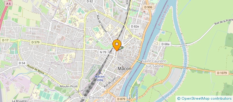 localisation de l'entreprise 488 029 489   MACON