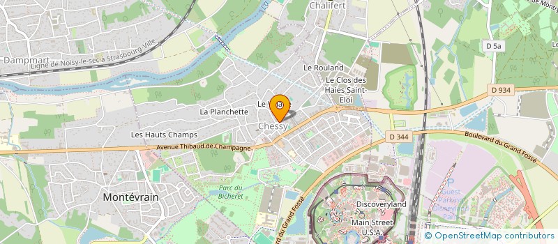 localisation de l'entreprise 488 054 750   SERRIS