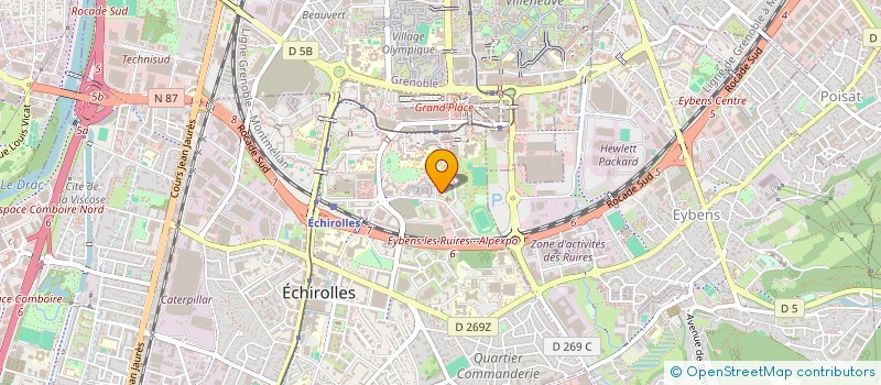 localisation de l'entreprise 488 055 005   ECHIROLLES