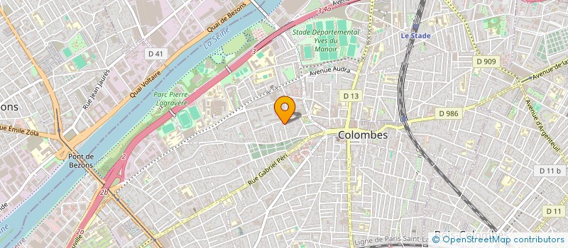 localisation de l'entreprise 488 065 210   COLOMBES