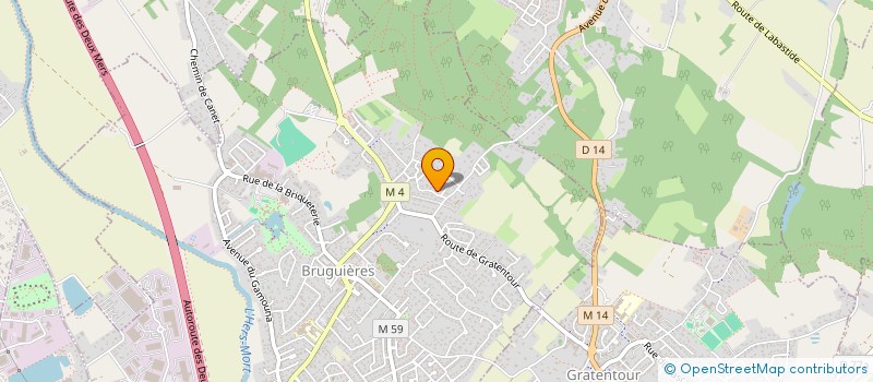 localisation de l'entreprise 488 071 663   BRUGUIERES